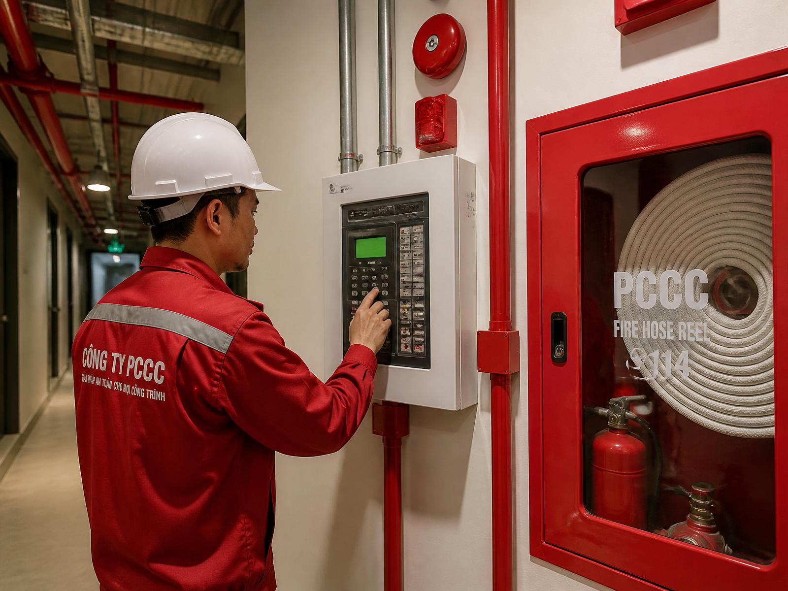 Thi công hệ thống phòng cháy chữa cháy