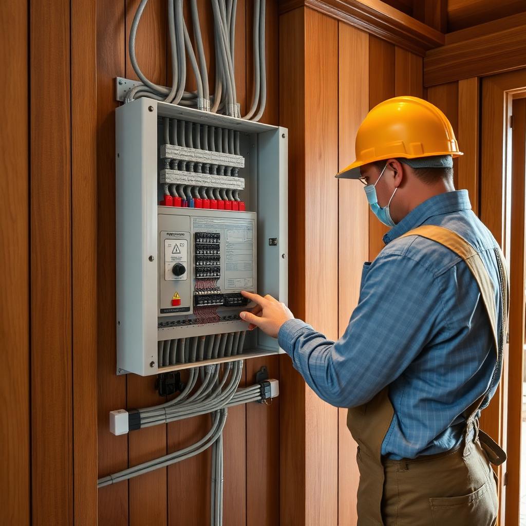 Tủ điện hạ thế biệt thự FLC – Quảng Bình