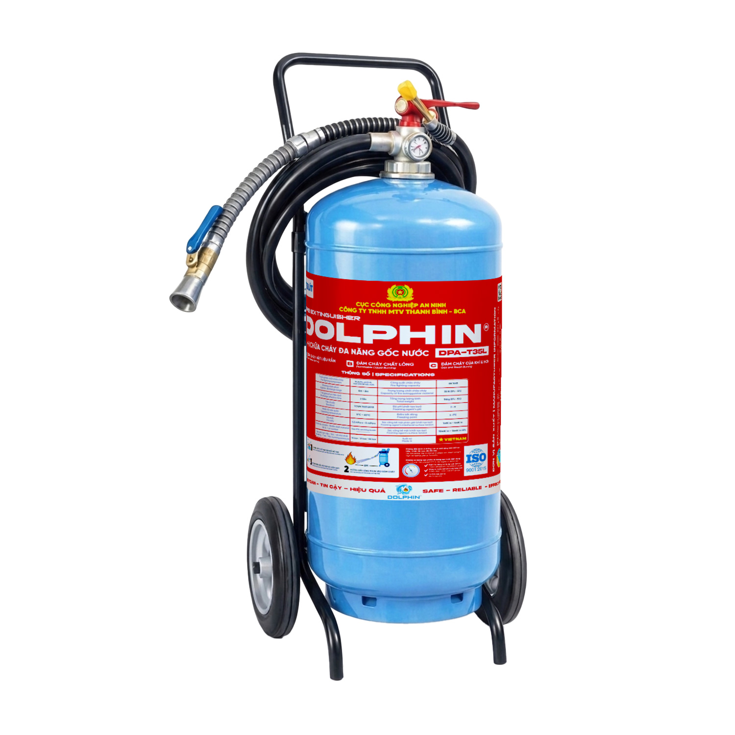 Bình xe đẩy gốc nước 35 lít